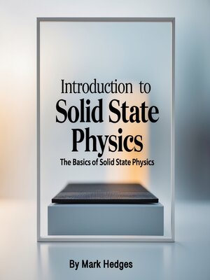 cover image of Introduction to Solid State Physics